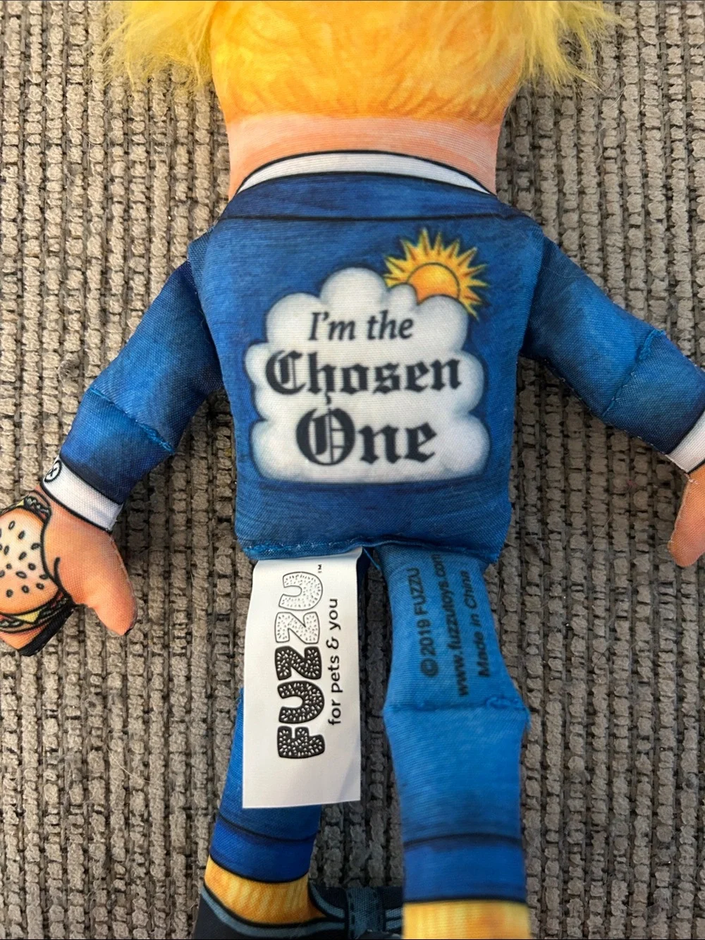 ❌LAST CALL❌ Fuzzu Political Parody Donald Dog Toy Special Edition (no squeaker)